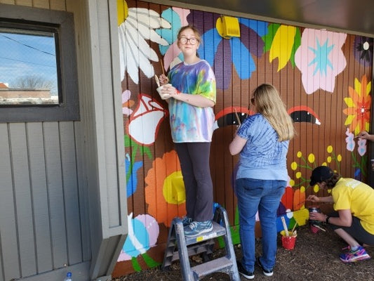 Celebrating Pride Month with a new Mural of Marsha P Johnson!
