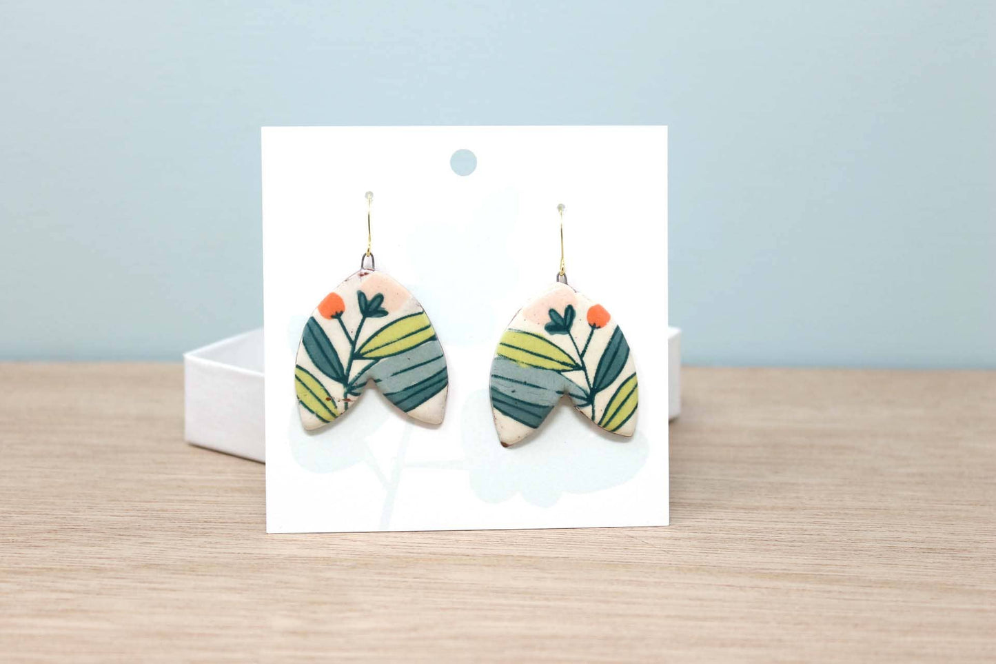 Leaves Dangle Earrings