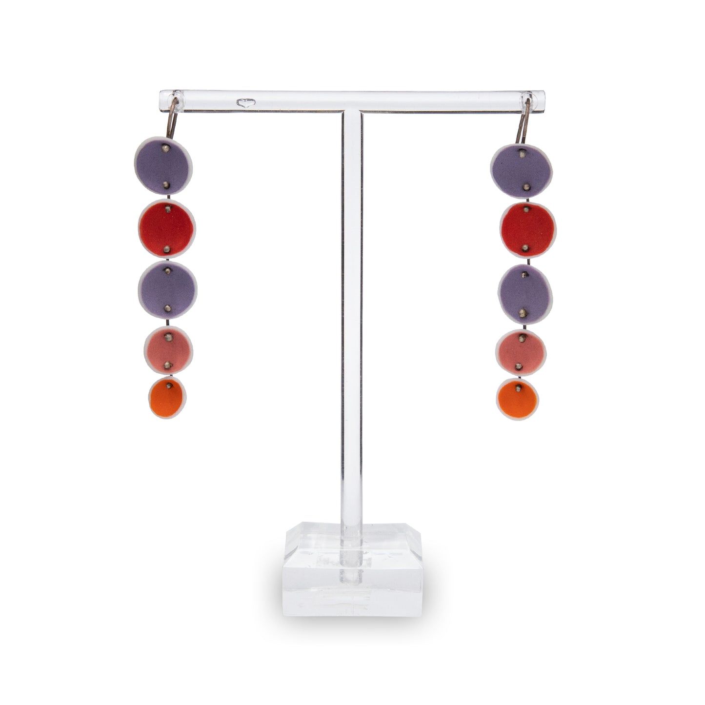Five Pod Dangle Earrings