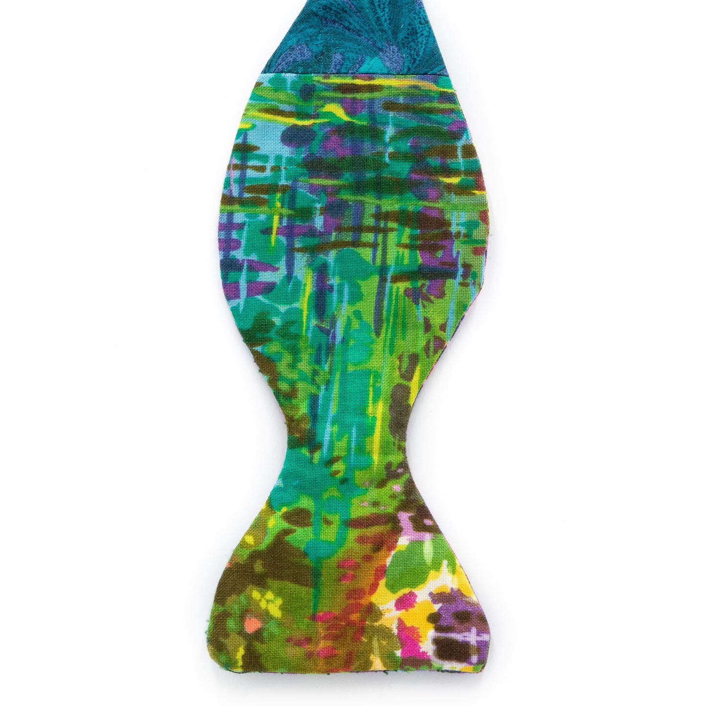 Assorted Prints Hand-Stitched Bow Tie