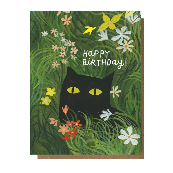 Happy Birthday Flower Kitty