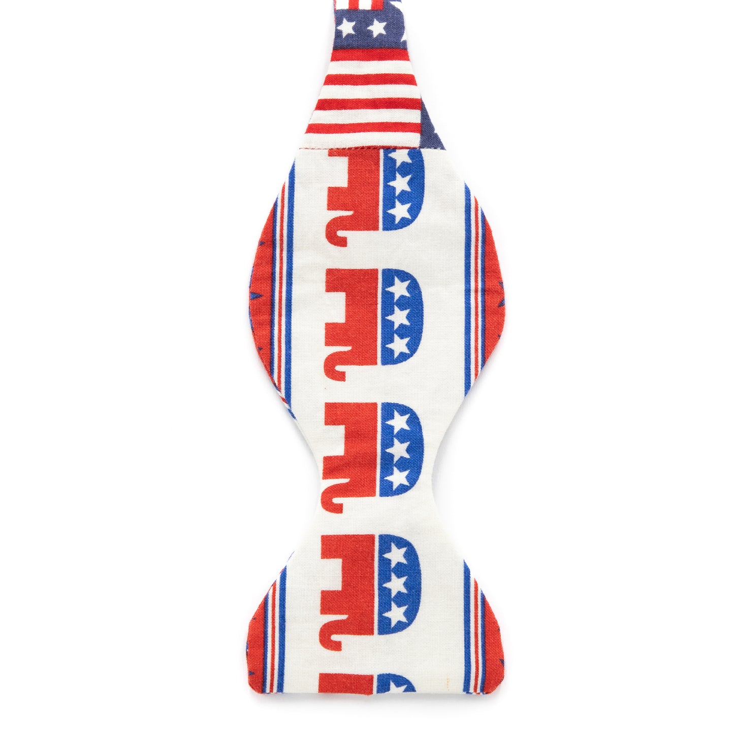 Assorted Prints Hand-Stitched Bow Tie