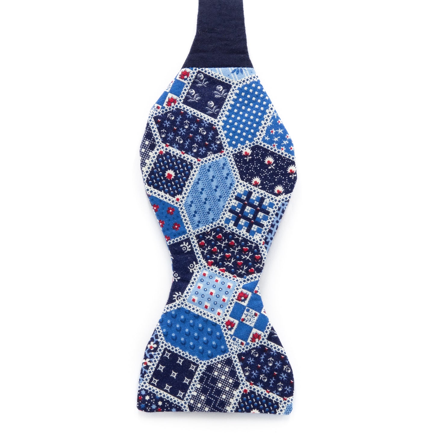 Assorted Prints Hand-Stitched Bow Tie