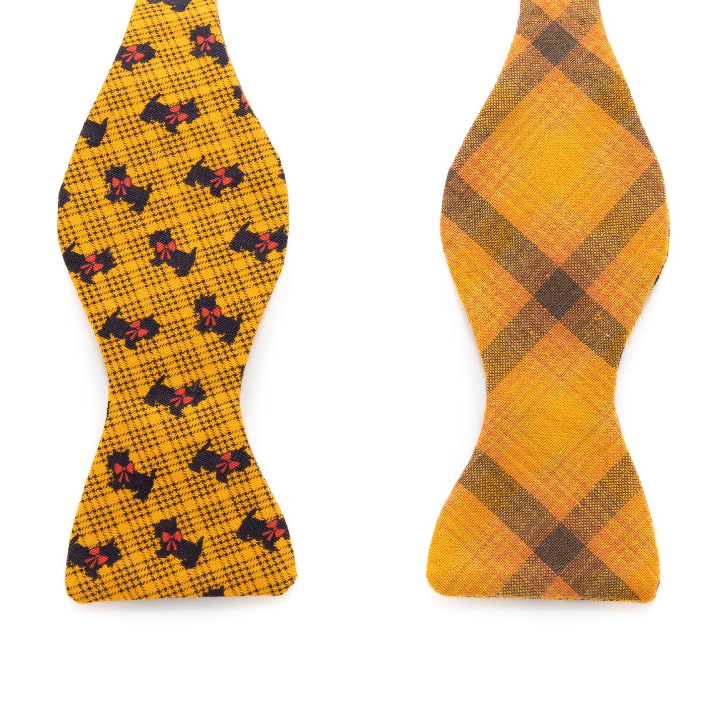 Assorted Prints Hand-Stitched Bow Tie