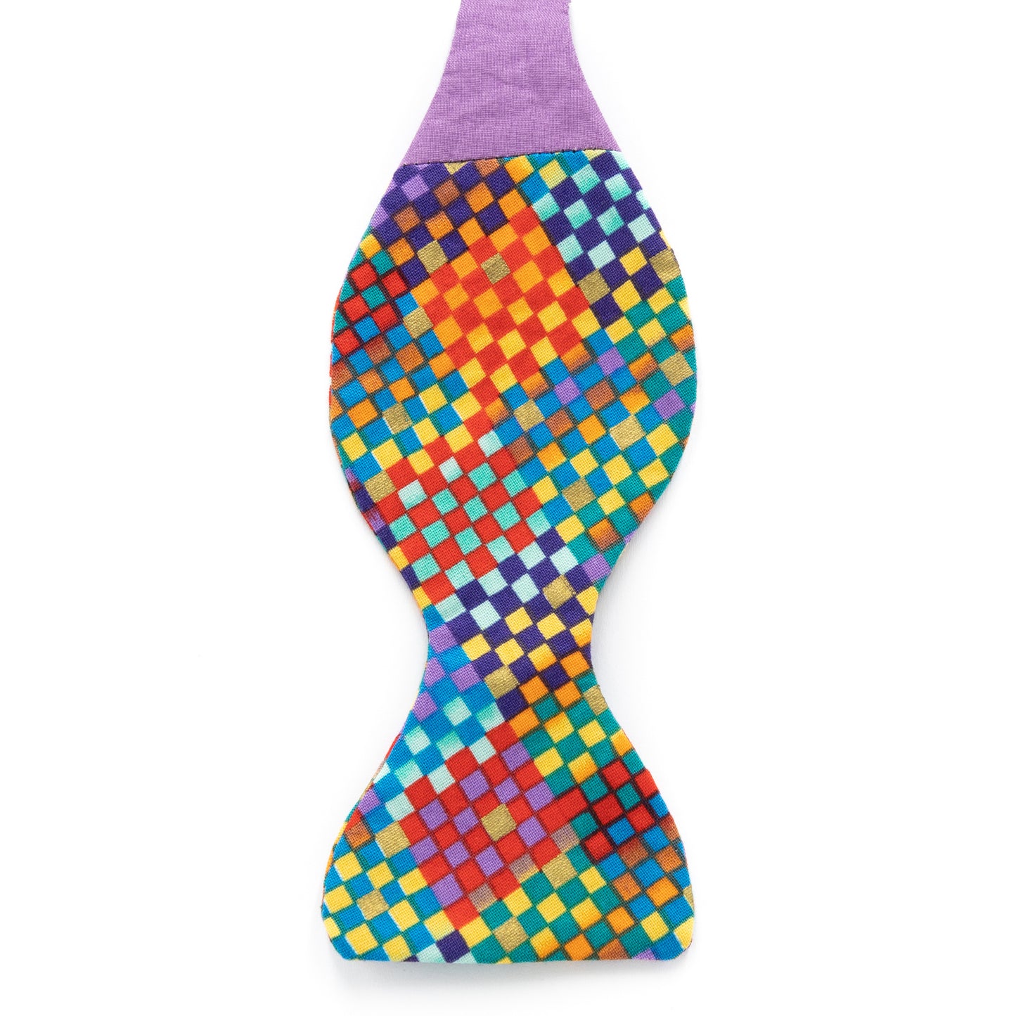 Assorted Prints Hand-Stitched Bow Tie