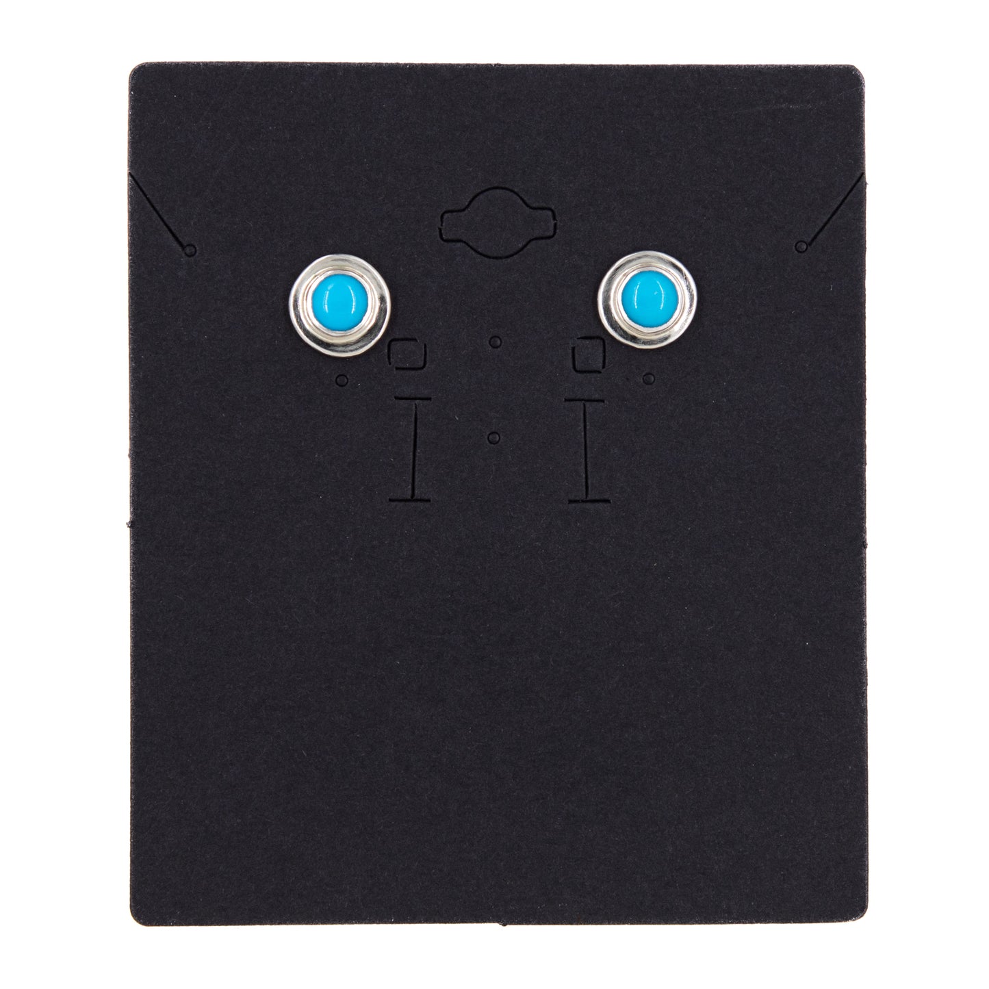 6 mm Turquoise Nugget Post