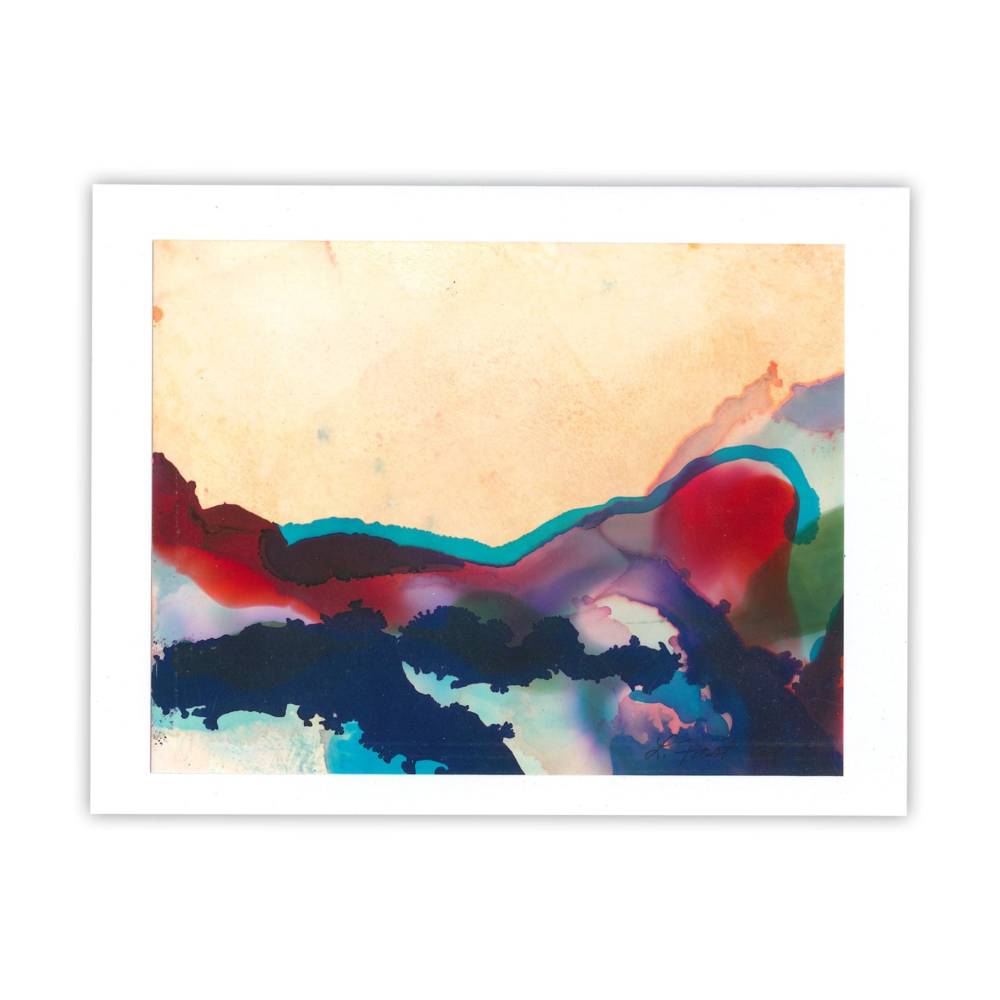 Alcohol Ink Greeting Cards