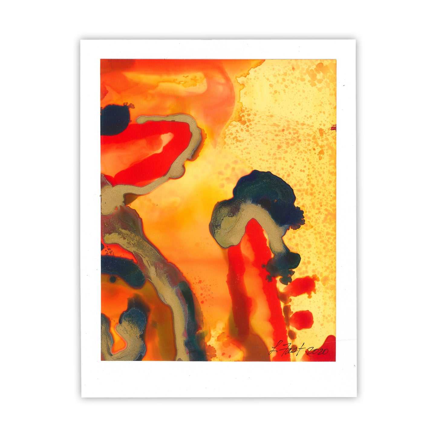 Alcohol Ink Greeting Cards