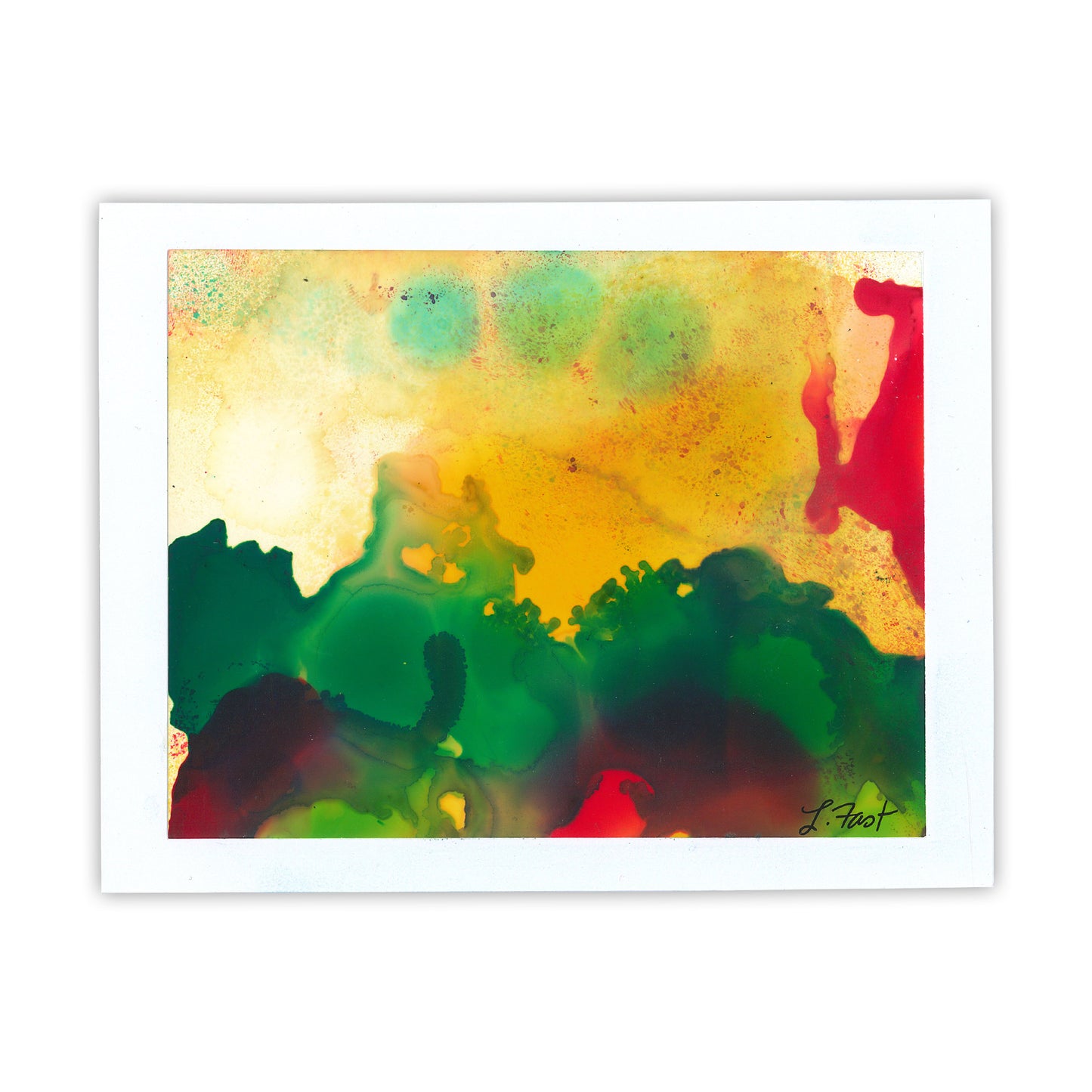 Alcohol Ink Greeting Cards