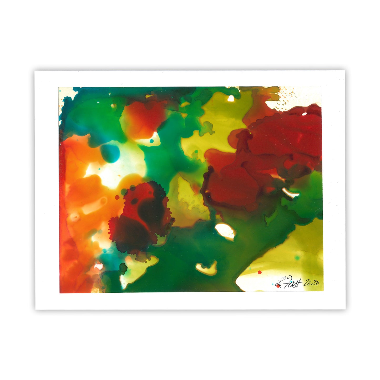Alcohol Ink Greeting Cards