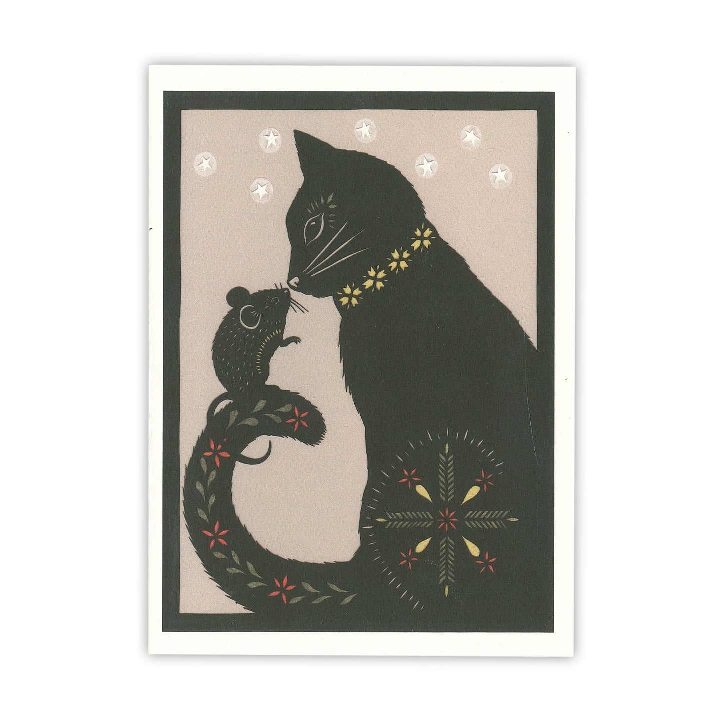 Cat & Mouse in Partnership Card