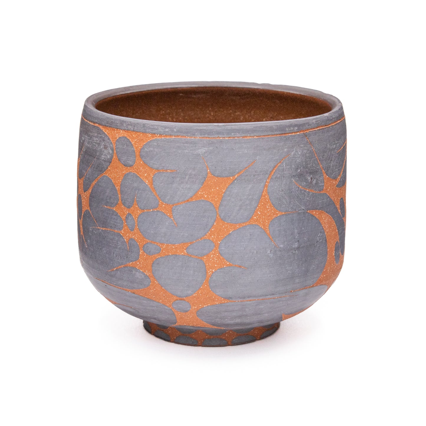 Black Sgraffito Cup