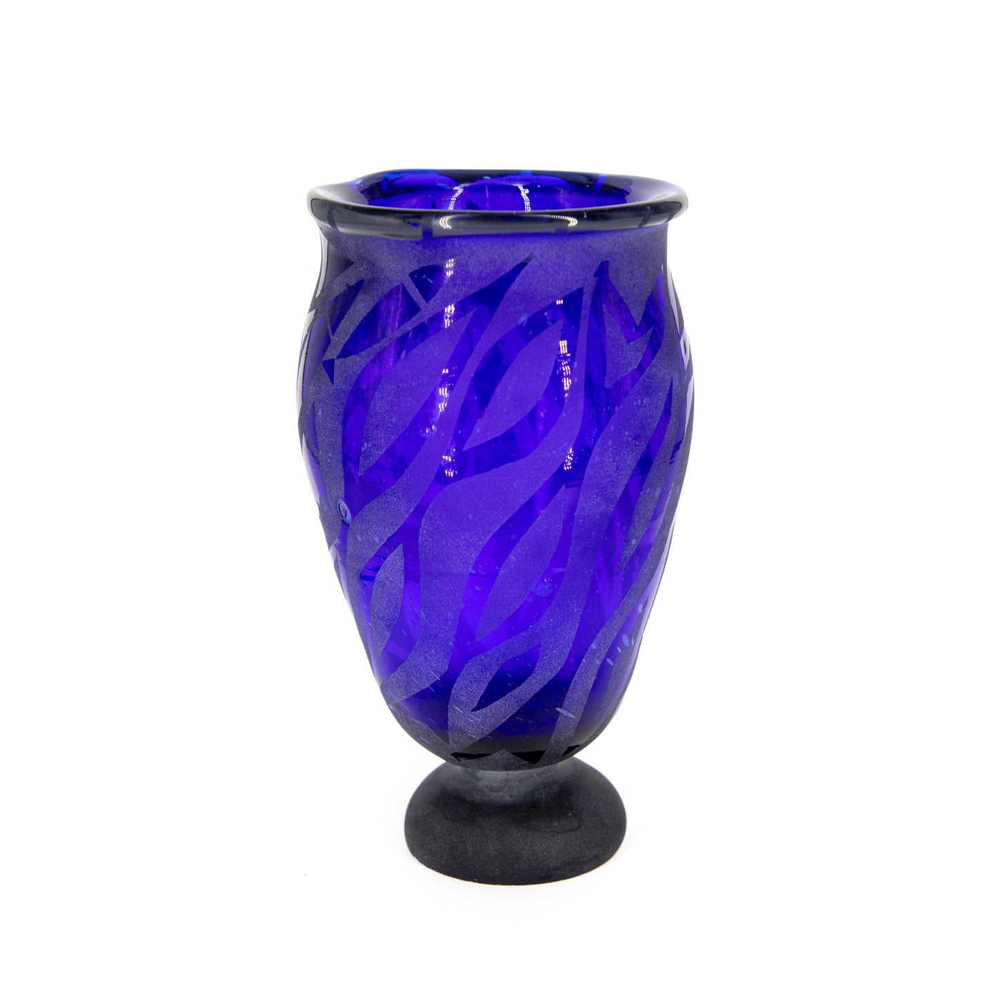 Blue Fish Vase