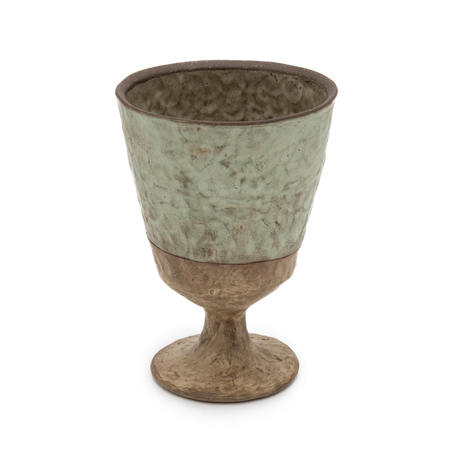 Blue Window Goblet