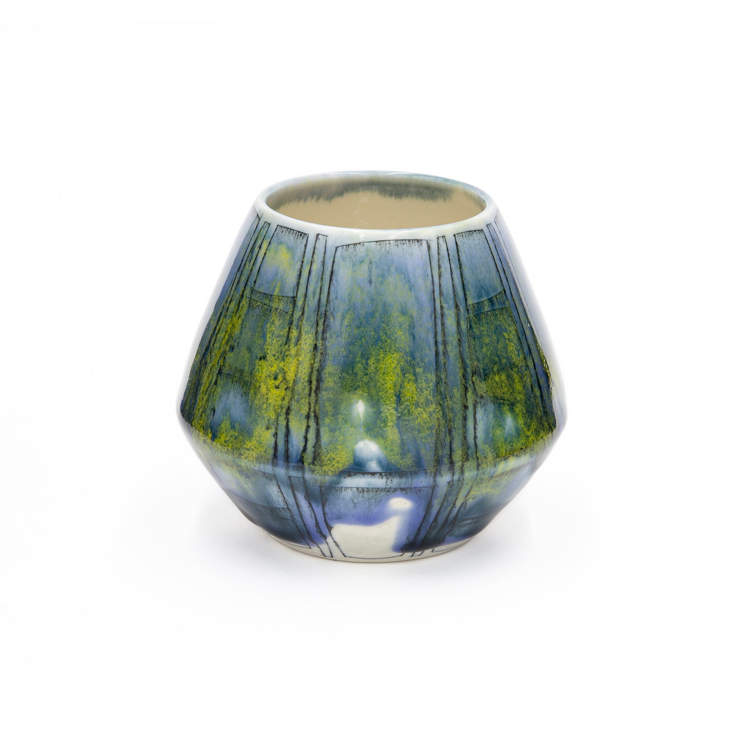 Blue & Yellow Budvase 1