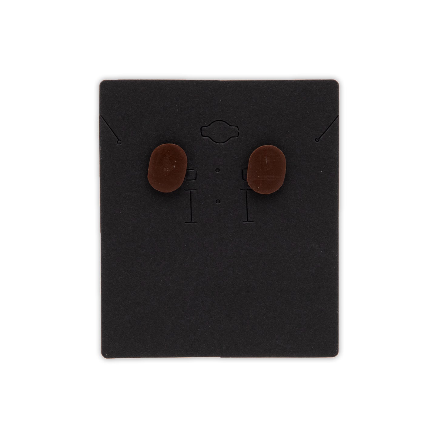 Brown Polymer Studs #5