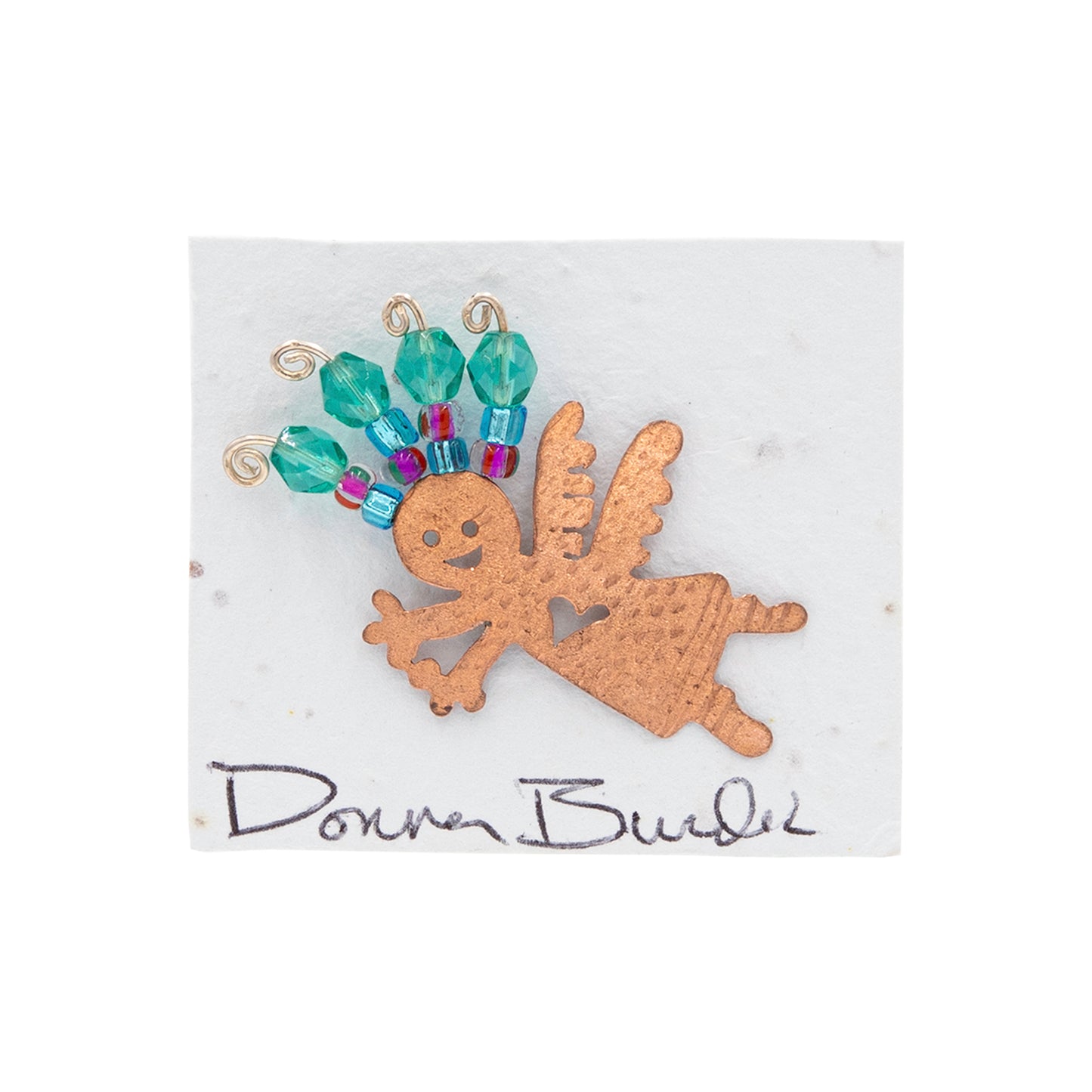 Copper Angel Pin