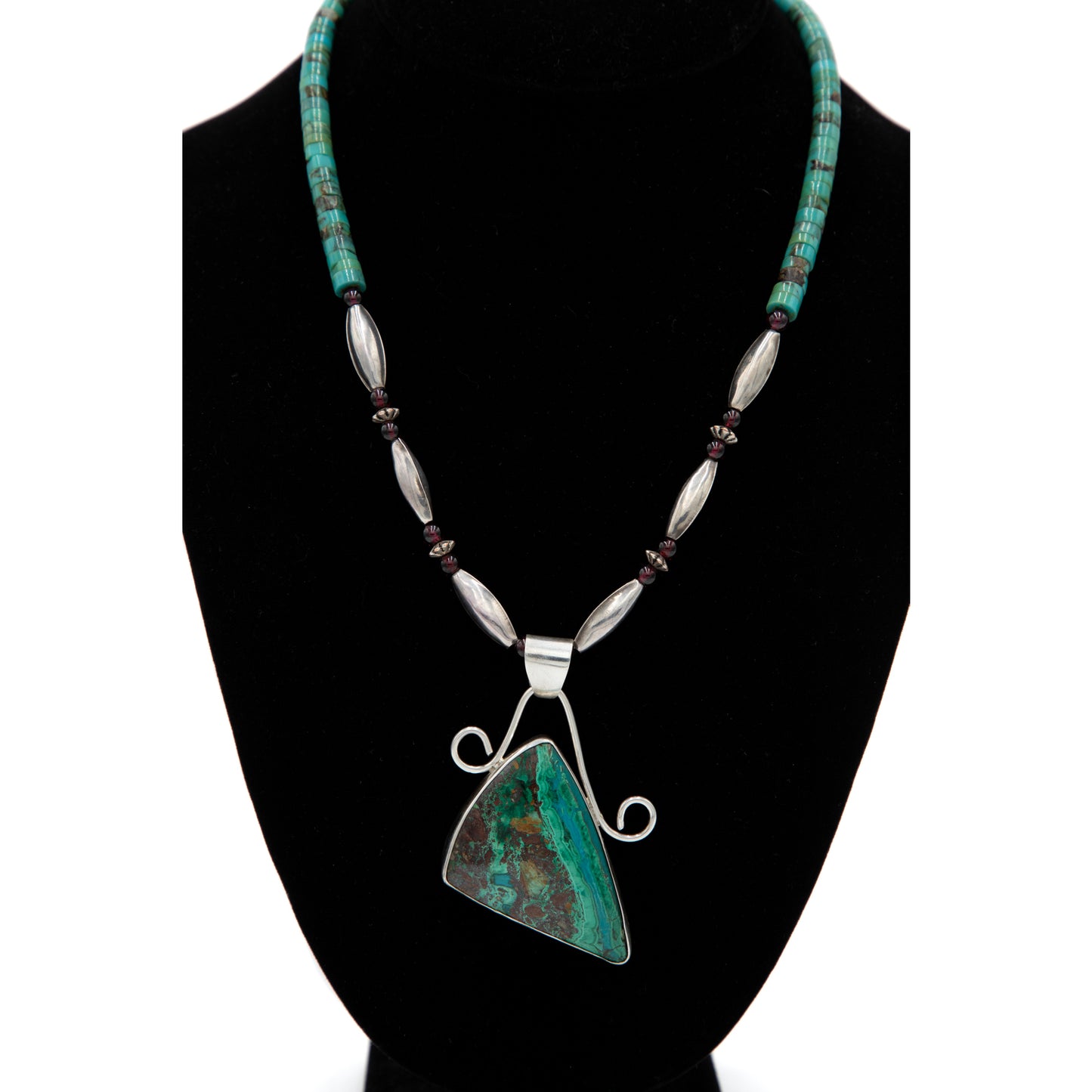 Inspiration Mine Chrysocolla Pendant