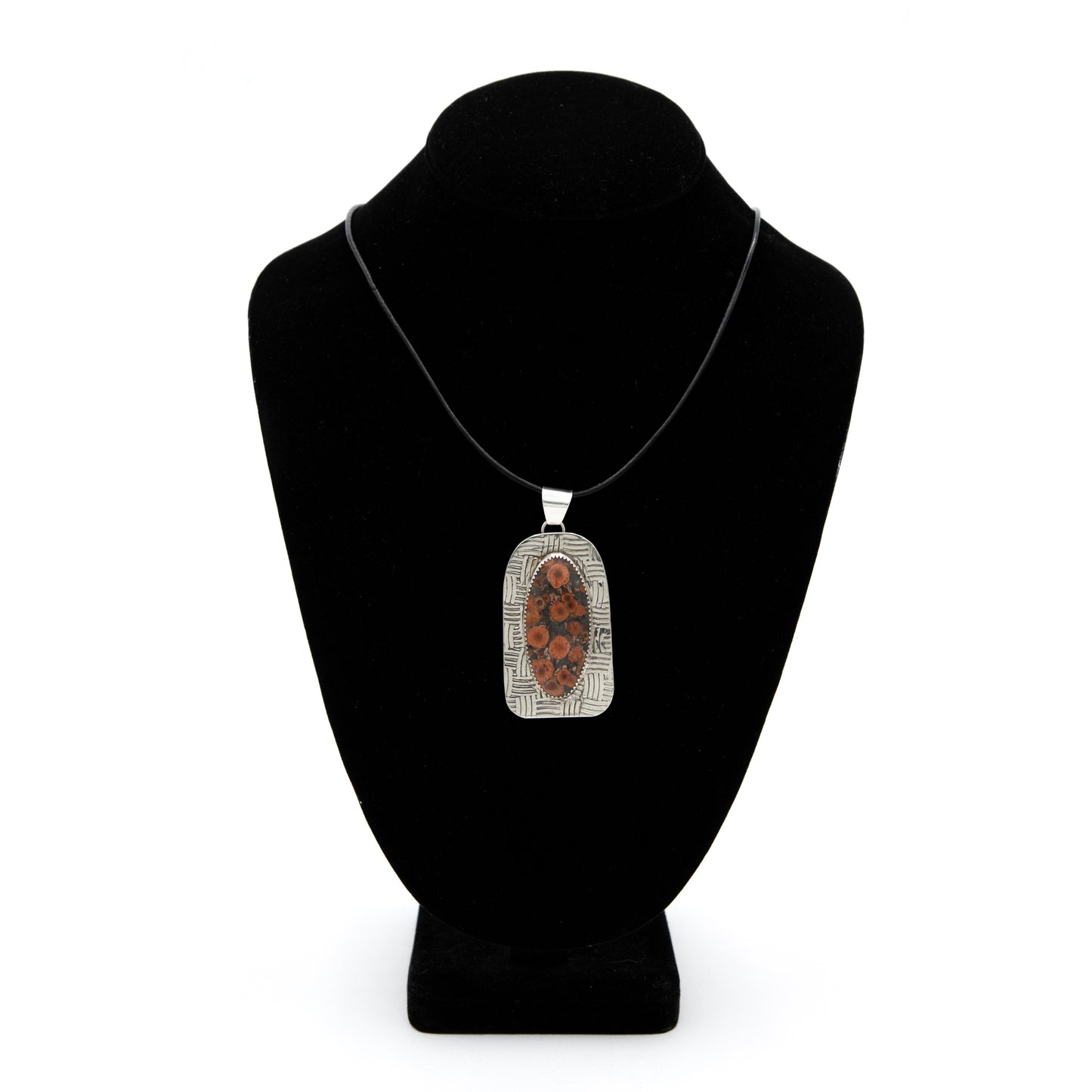 Peanut Obsidian Pendant