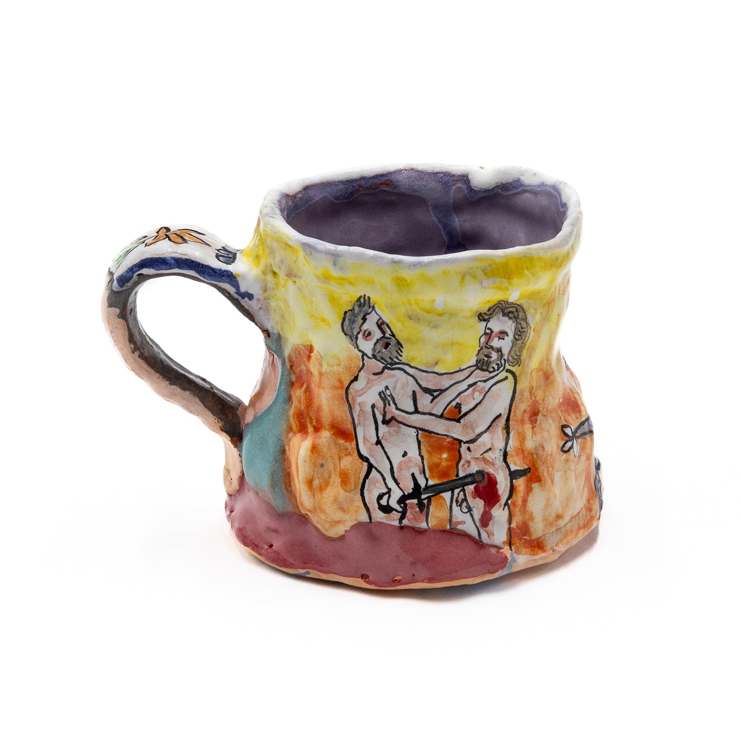 Eyeball Redbird Mug