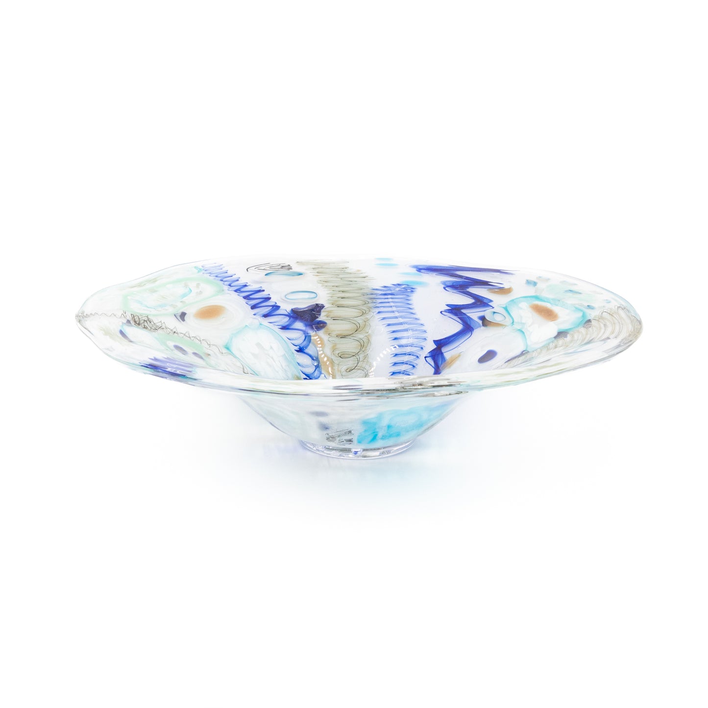 Gold Thread Tapestry Bowl