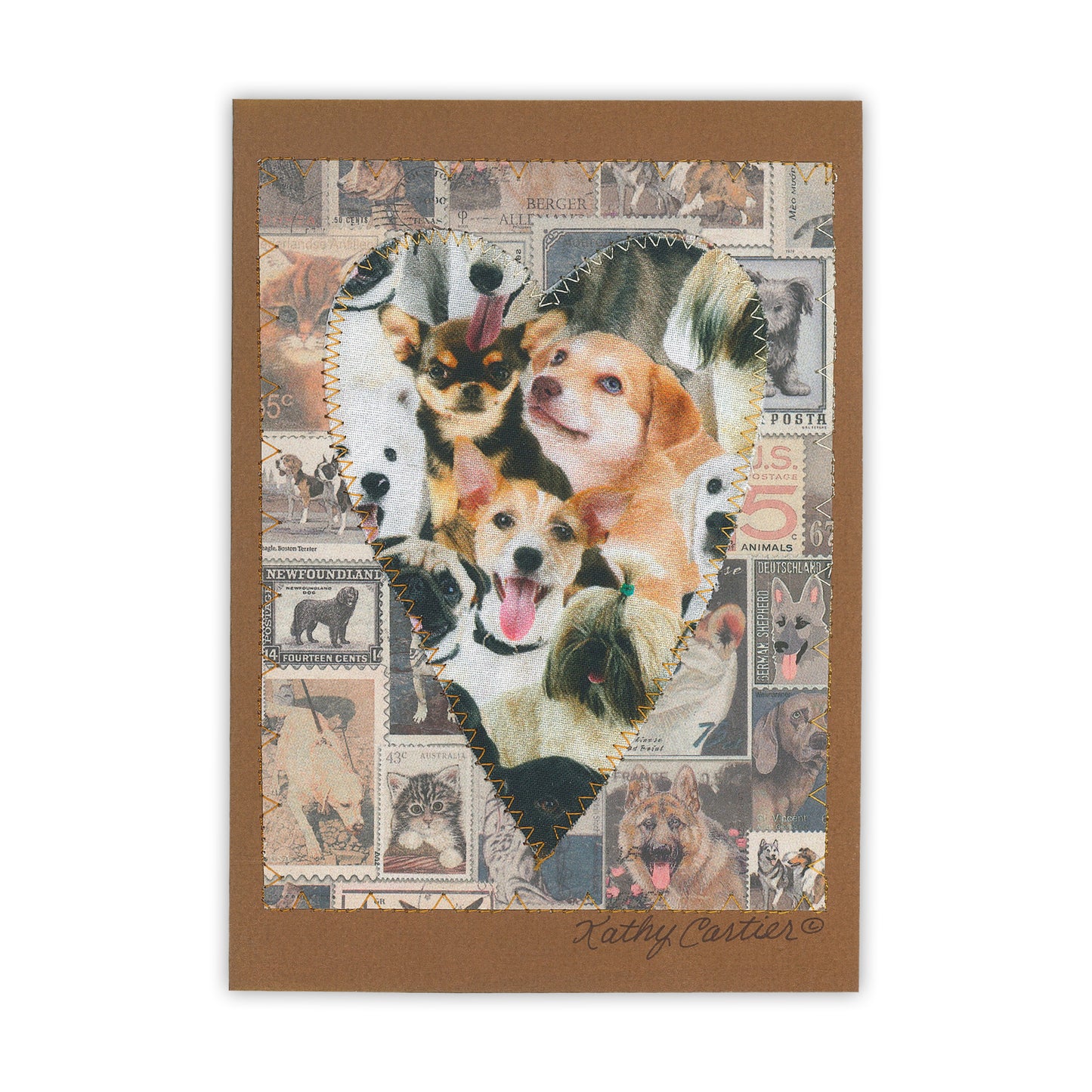 Assorted Art Cards by Kathy Cartier