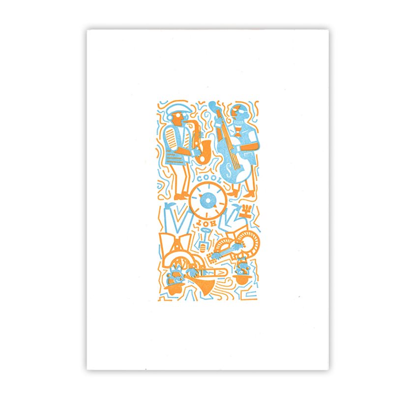 Thermostat Jazz Art Card
