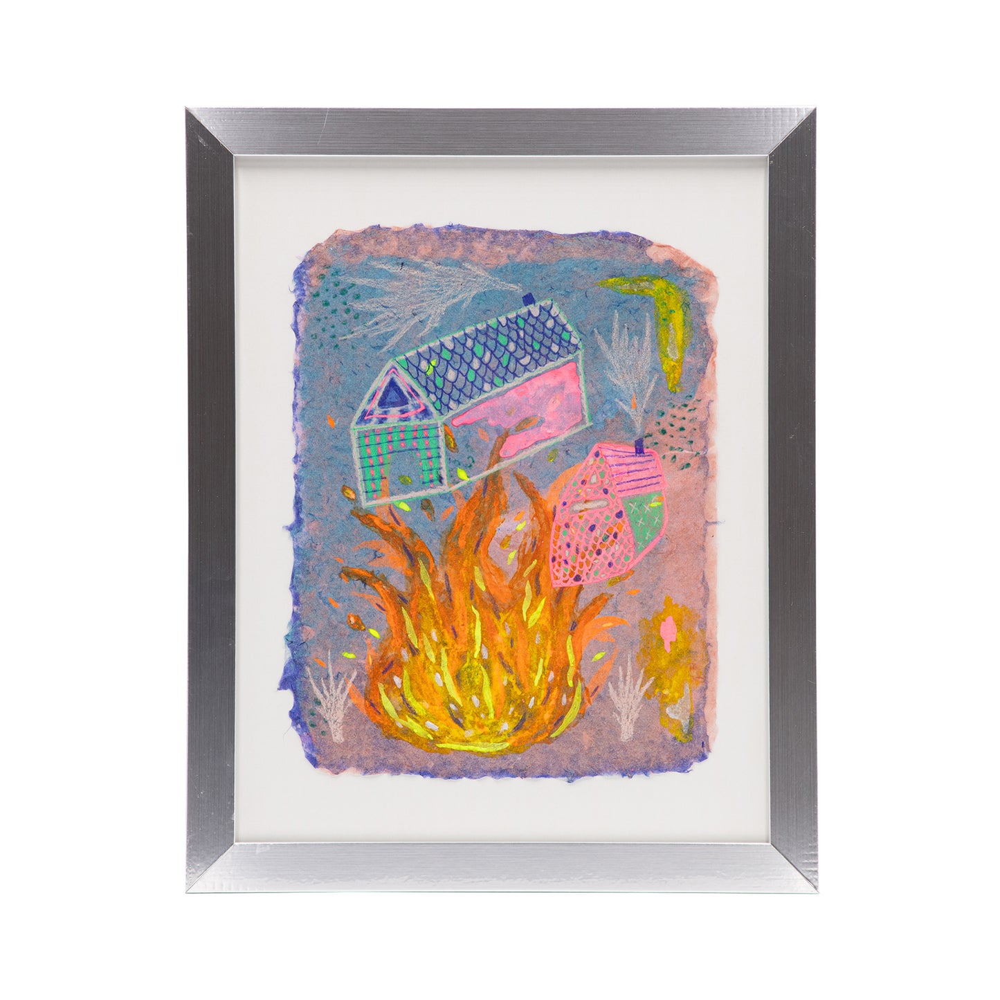 House On Fire, Framed #30
