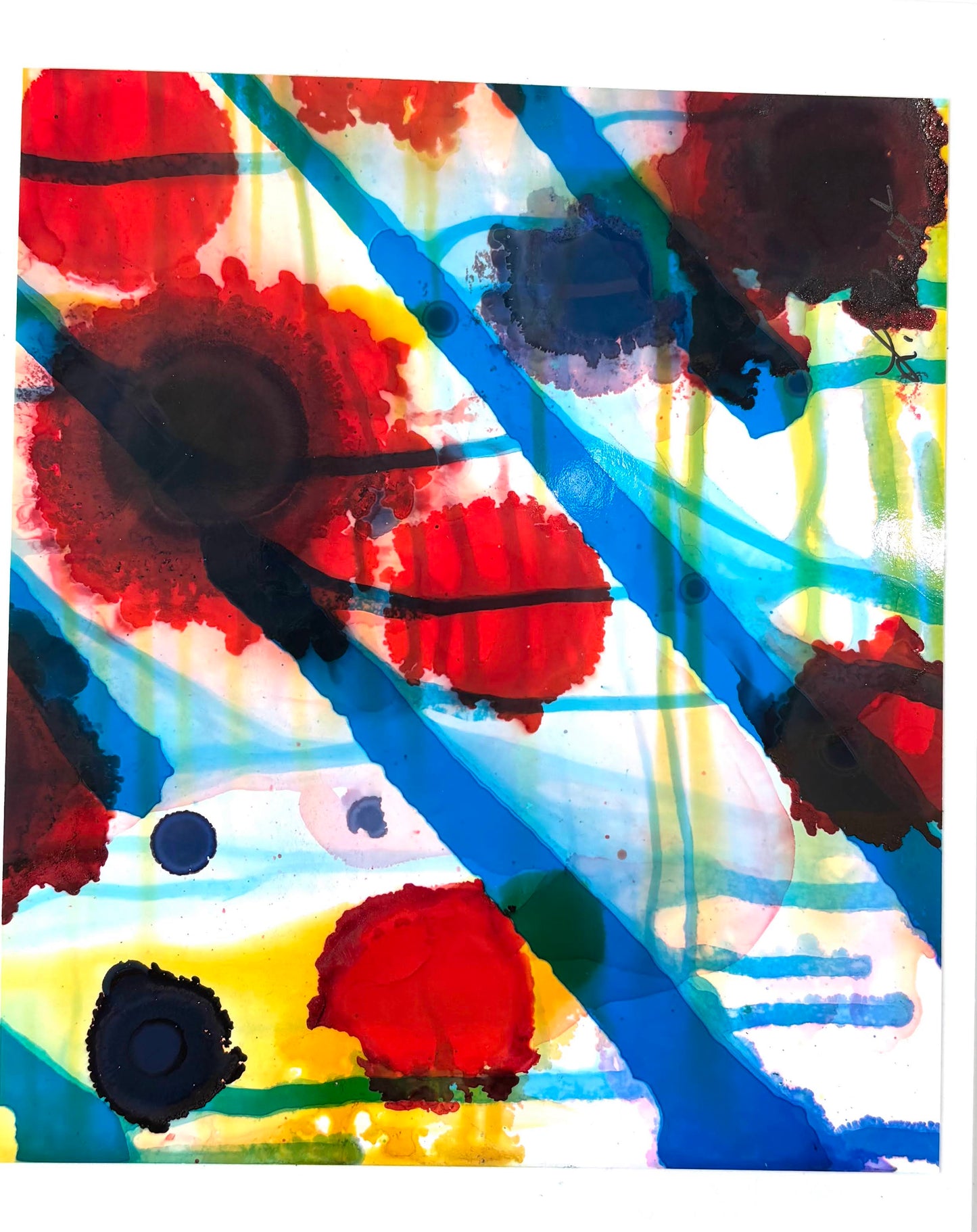 Alcohol Ink Greeting Cards