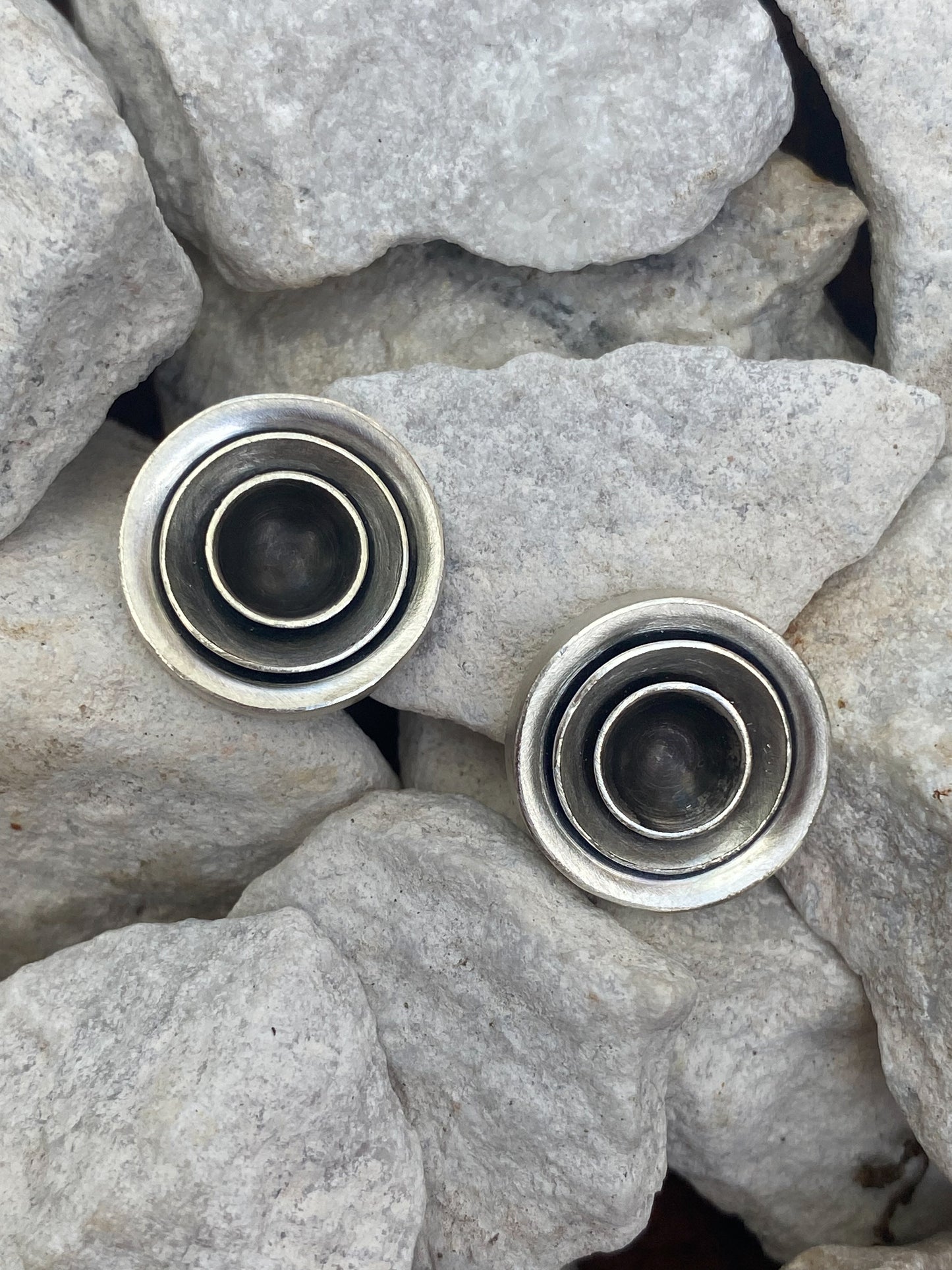 A033.2 Three Circles Earrings