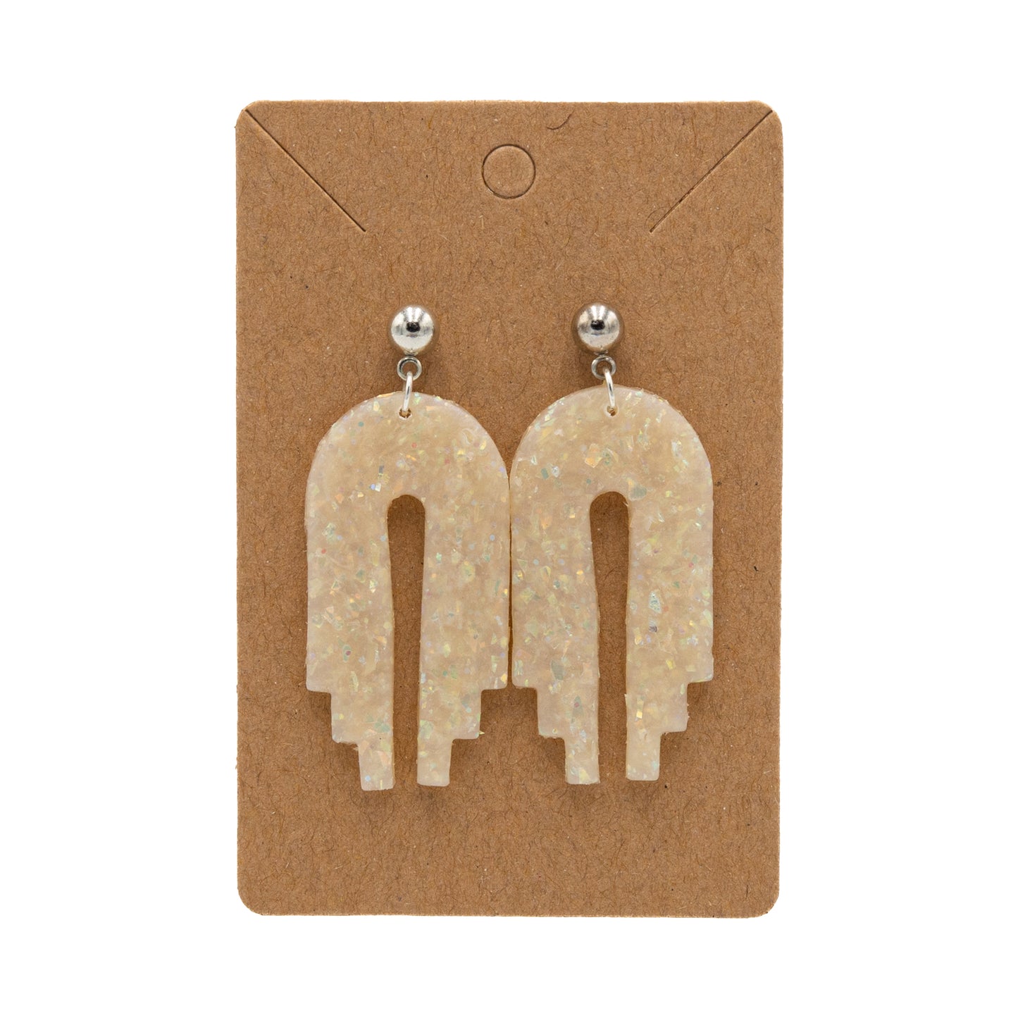 Large Dangle Polymer Earrings