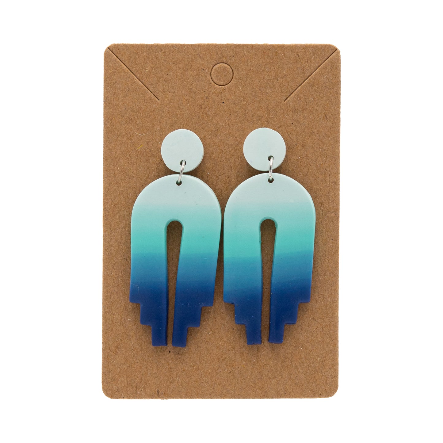 Large Dangle Polymer Earrings