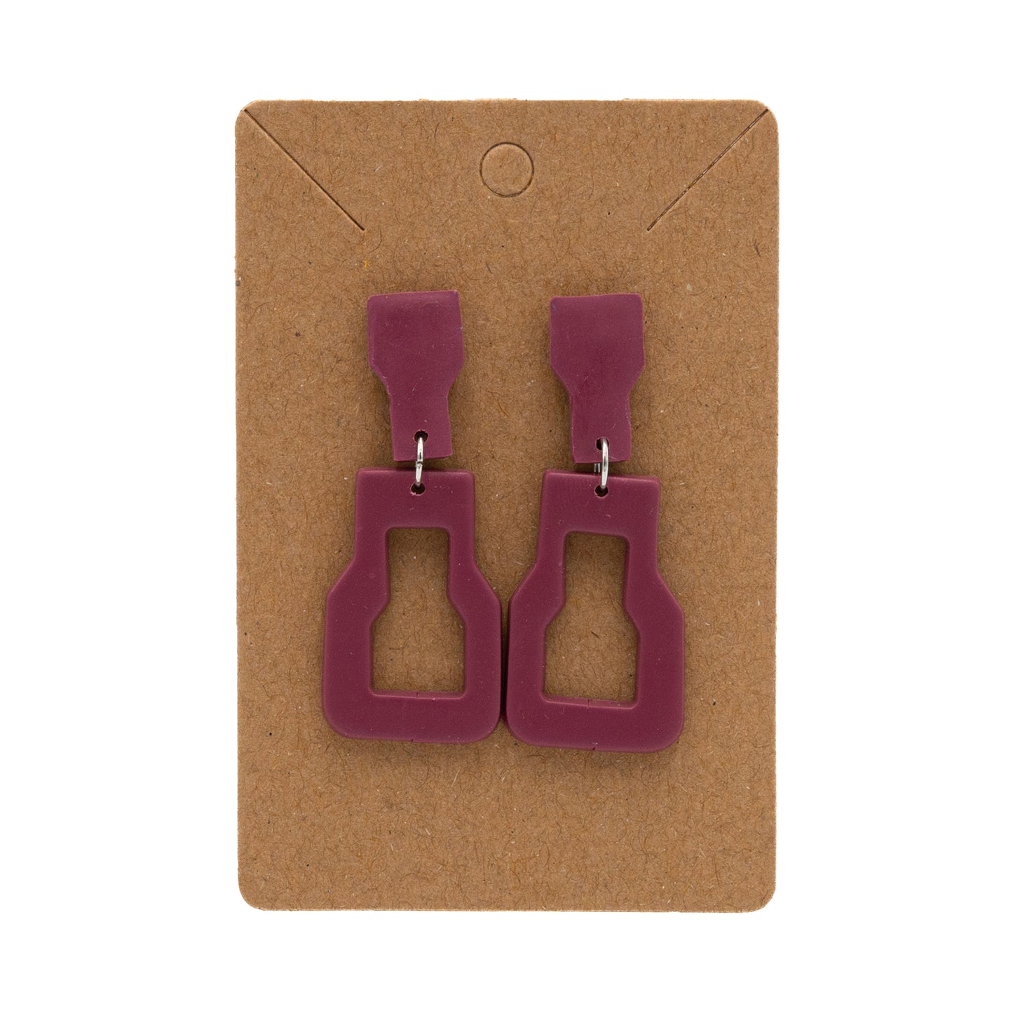 Large Dangle Polymer Earrings