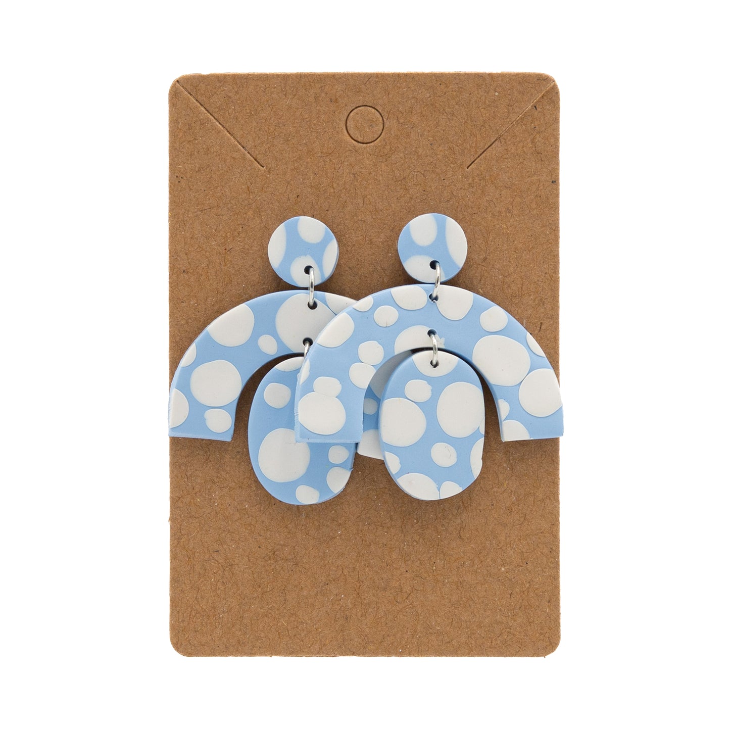 Large Dangle Polymer Earrings