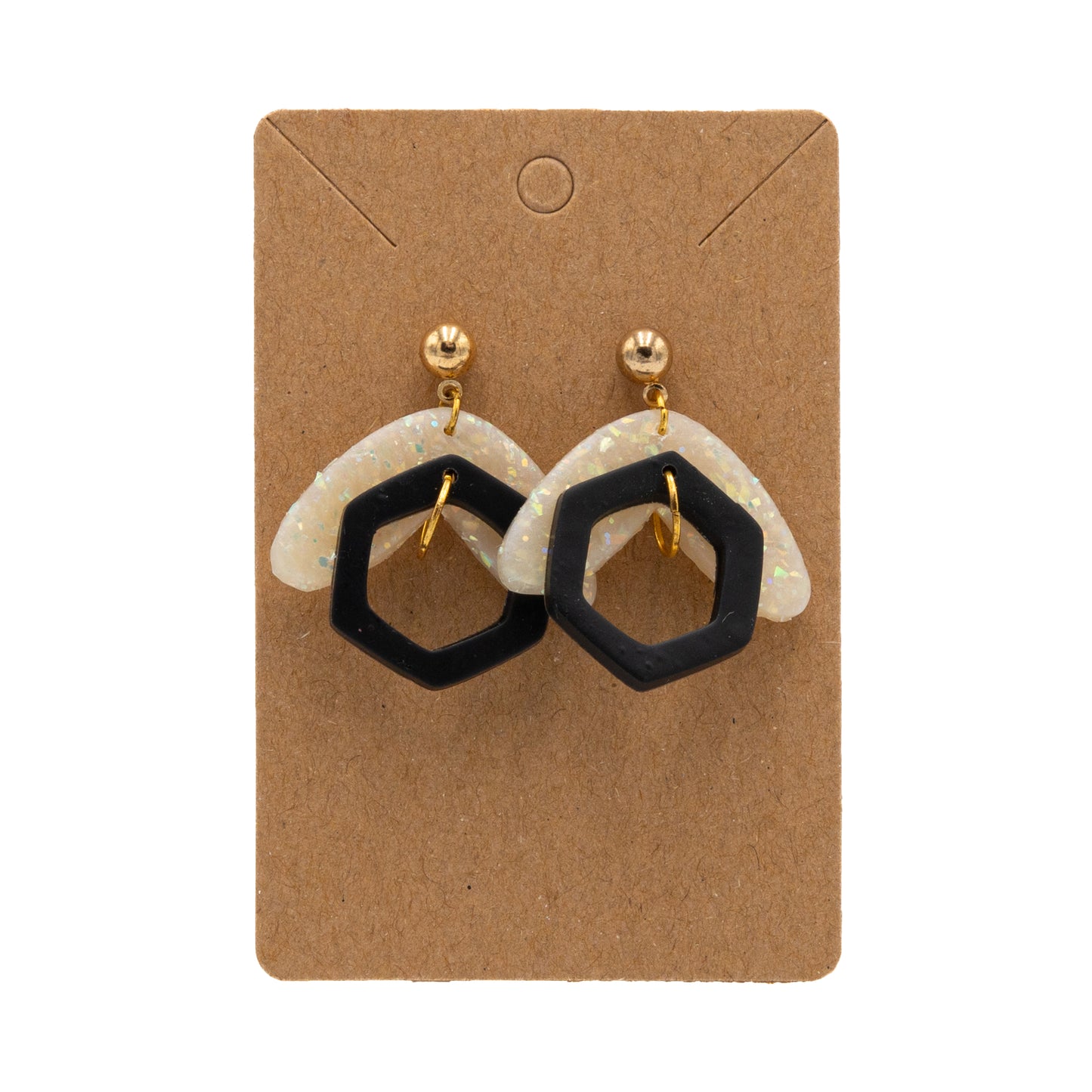 Large Dangle Polymer Earrings