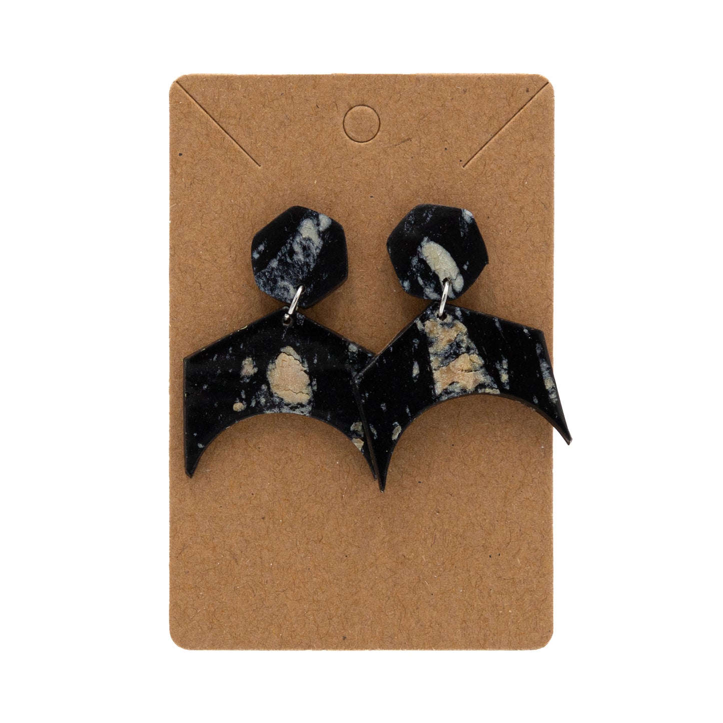 Large Dangle Polymer Earrings