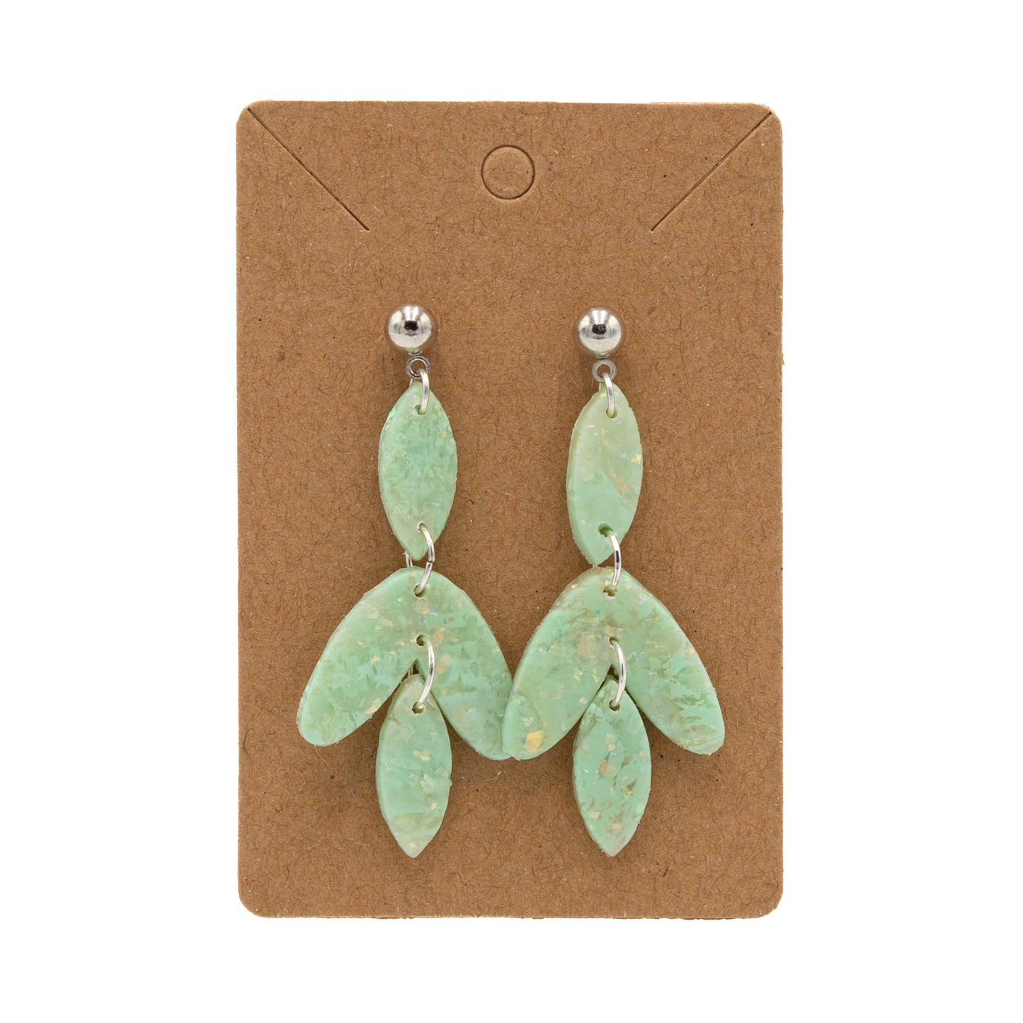 Large Dangle Polymer Earrings