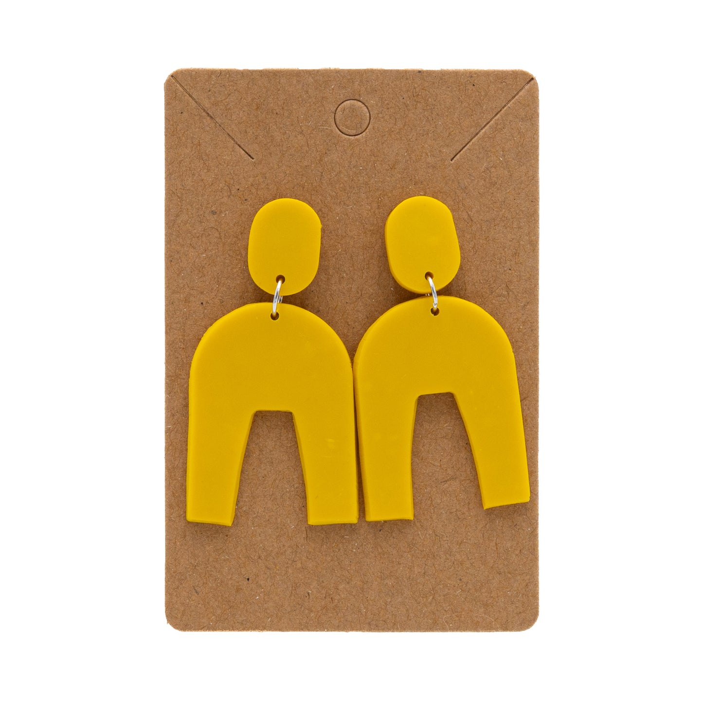 Large Dangle Polymer Earrings