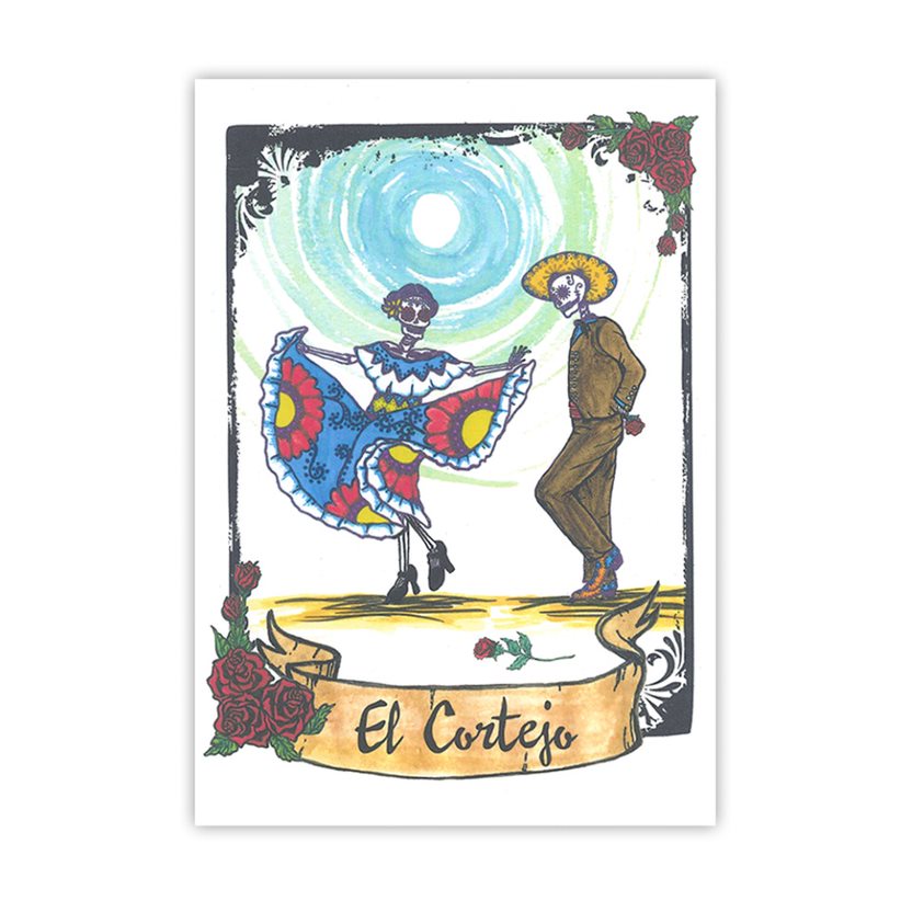 Dia de Los Muertos - 12 Card Set