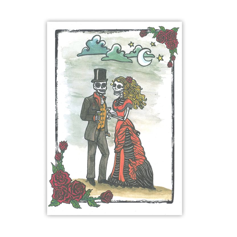 Dia de Los Muertos - 8 Card Set
