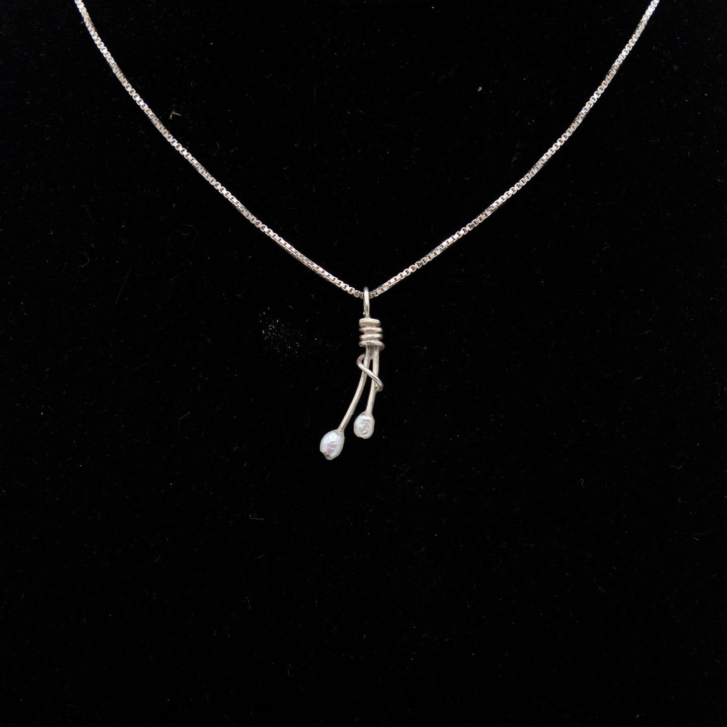 Sterling Silver & Pearl Pendant – 221159