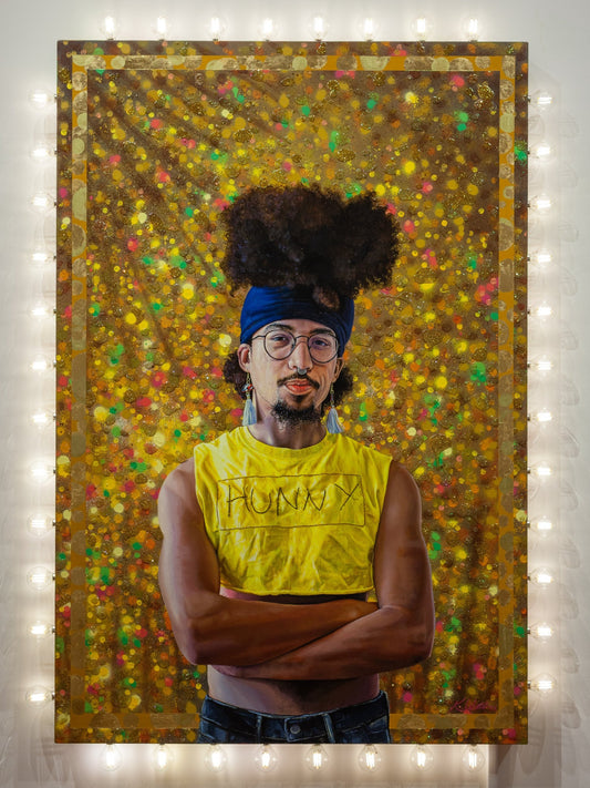 "Hunny (a portrait of Dwight Brown III)" Tote