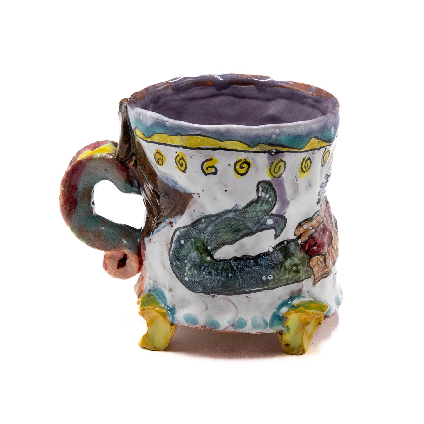 Mermaid Footed Mug