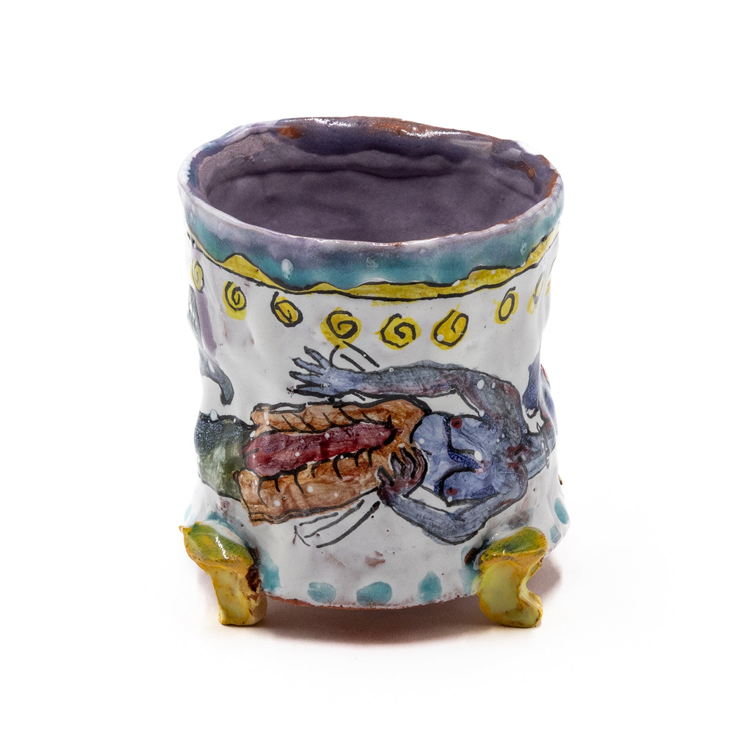 Mermaid Footed Mug