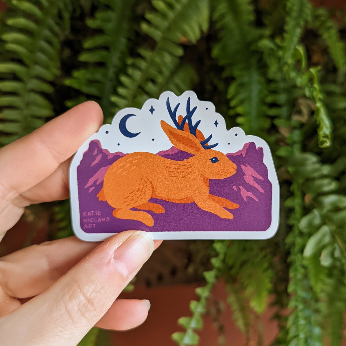 Jackalope Magnet