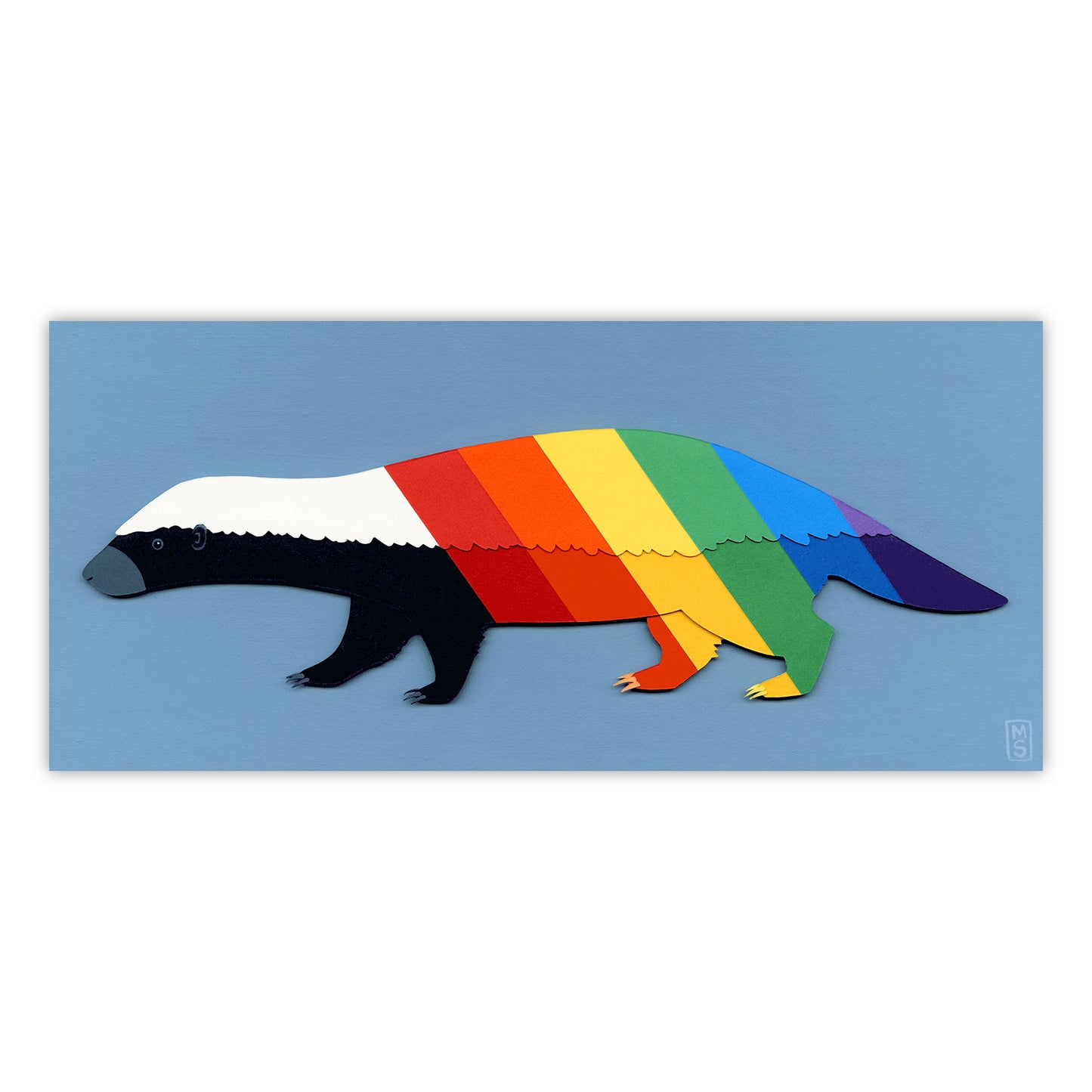Rainbow Badger