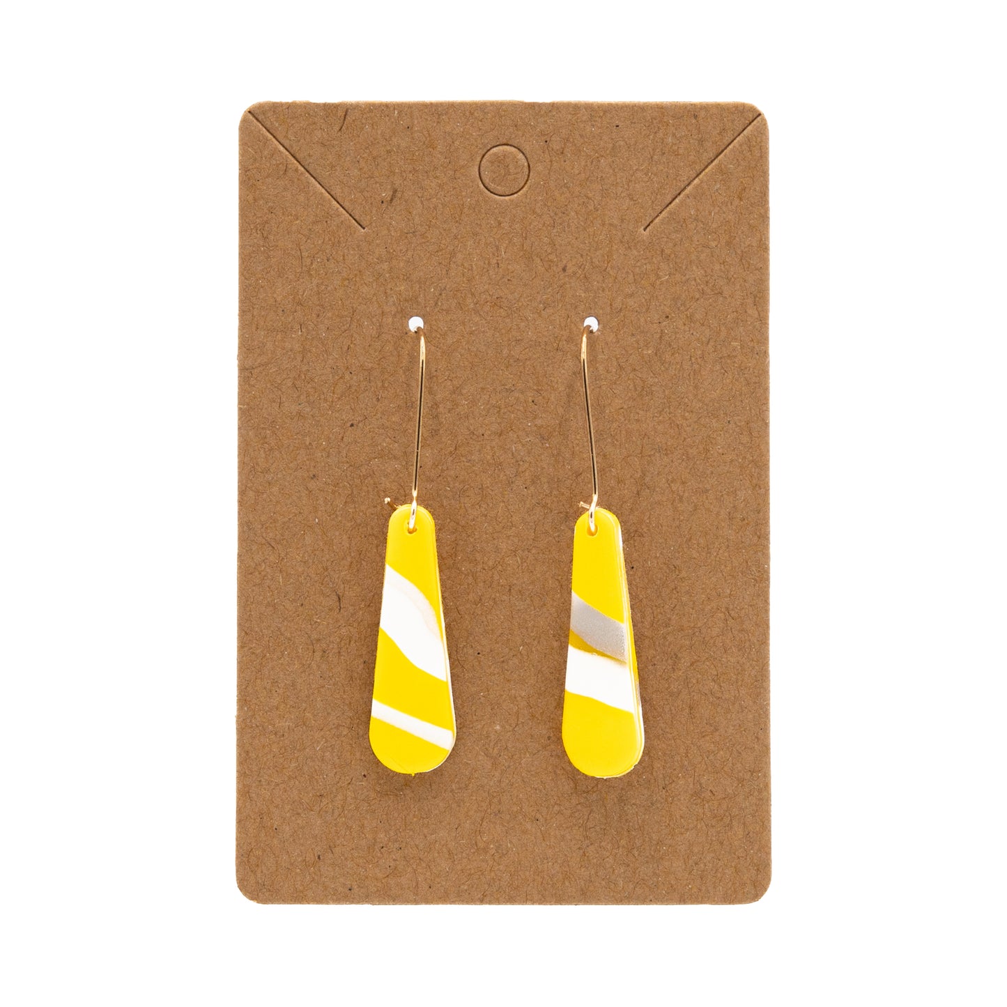 Small Dangle Polymer Earrings w/ Ear wire