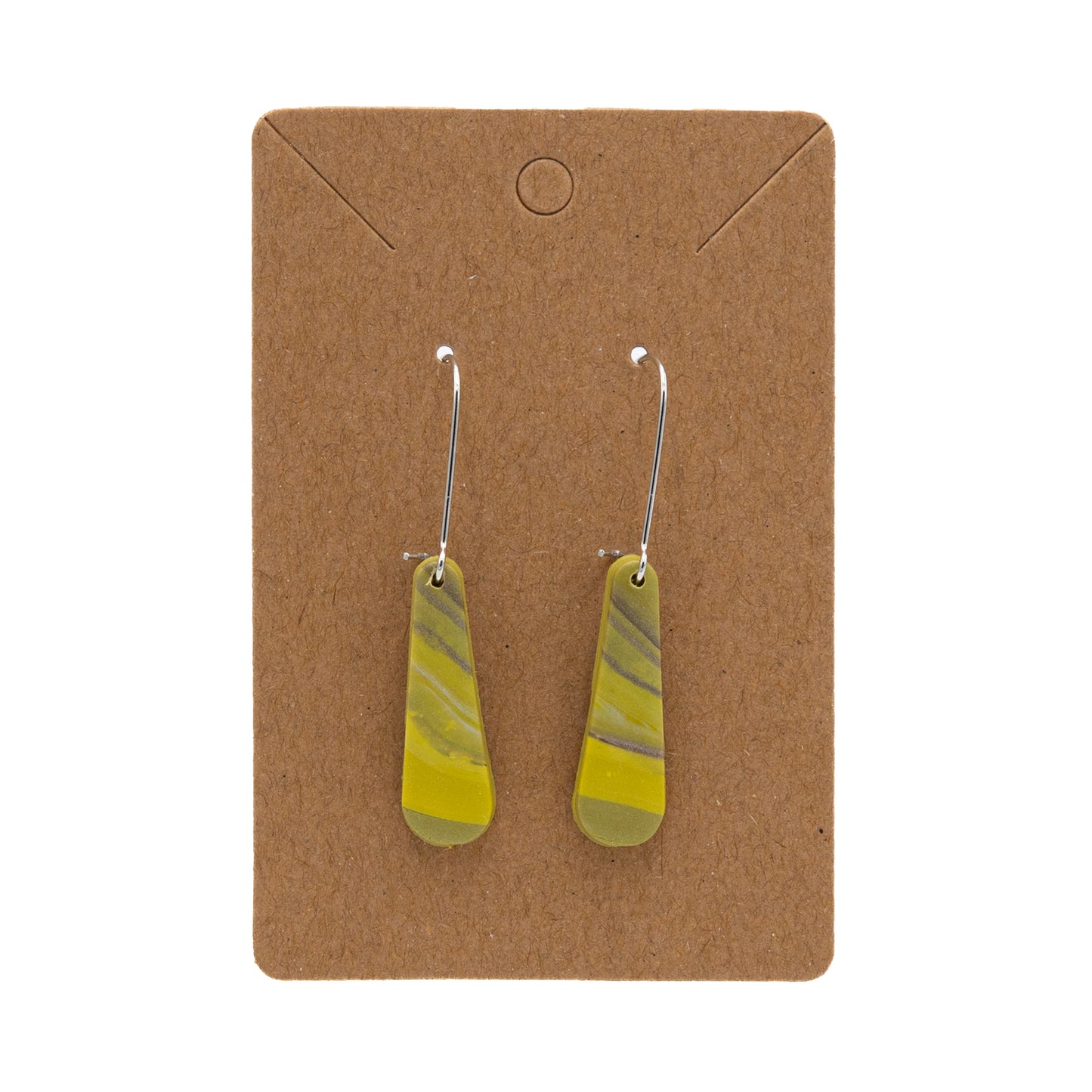 Small Dangle Polymer Earrings w/ Ear wire