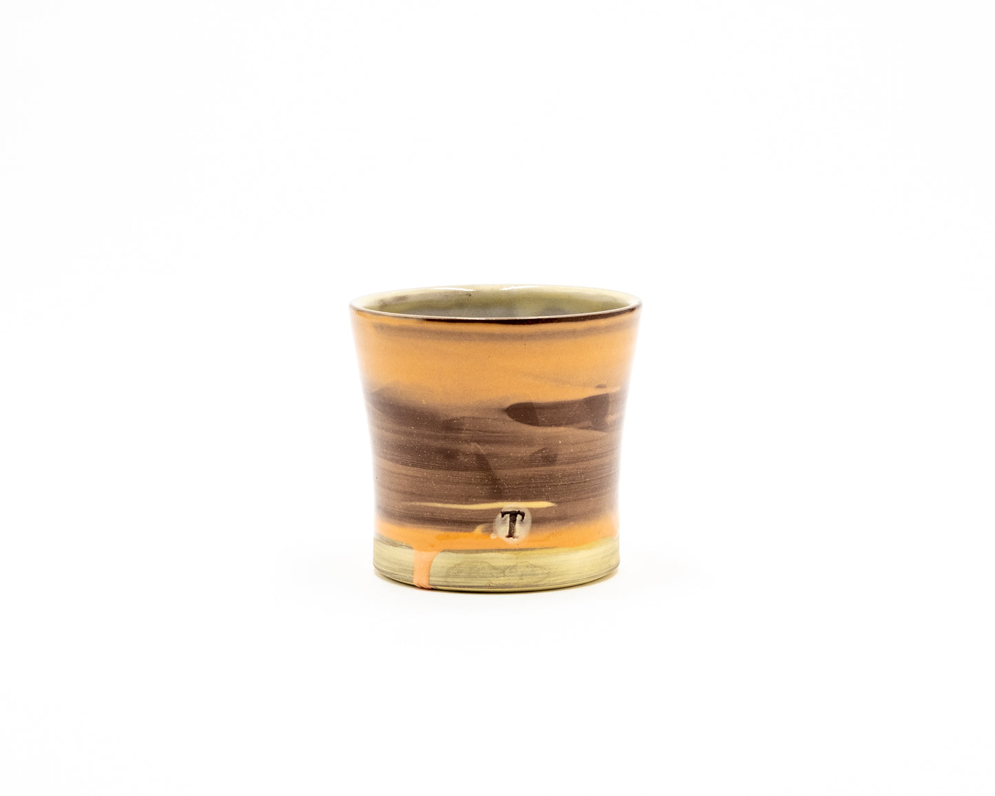 Orange & Yellow Whisky Sipper