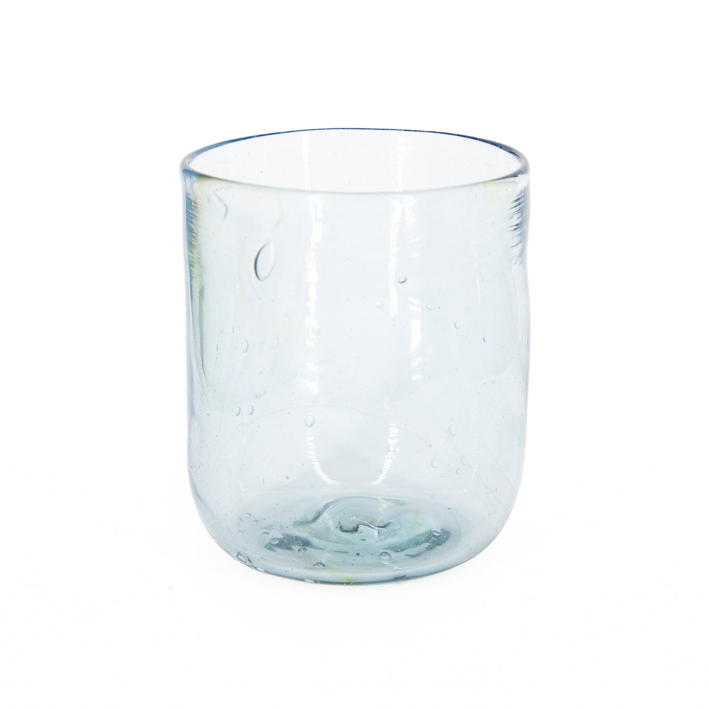 Small Blue Glass Cup